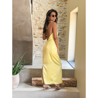 Robe longue Salema - Jaune