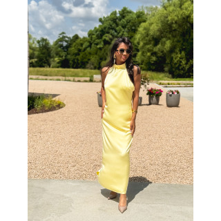 Robe longue Salema - Jaune