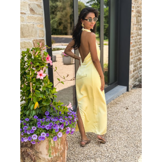 Robe longue Salema - Jaune