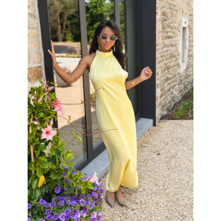 Robe longue Salema - Jaune