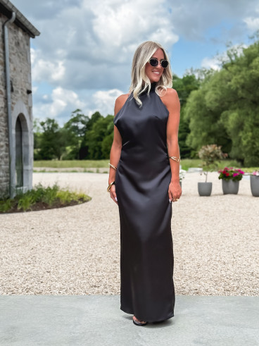 Robe longue Salema - Noir