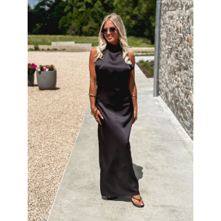 Robe longue Salema - Noir