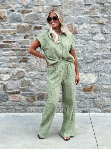 Pantalon Orianne - Kaki