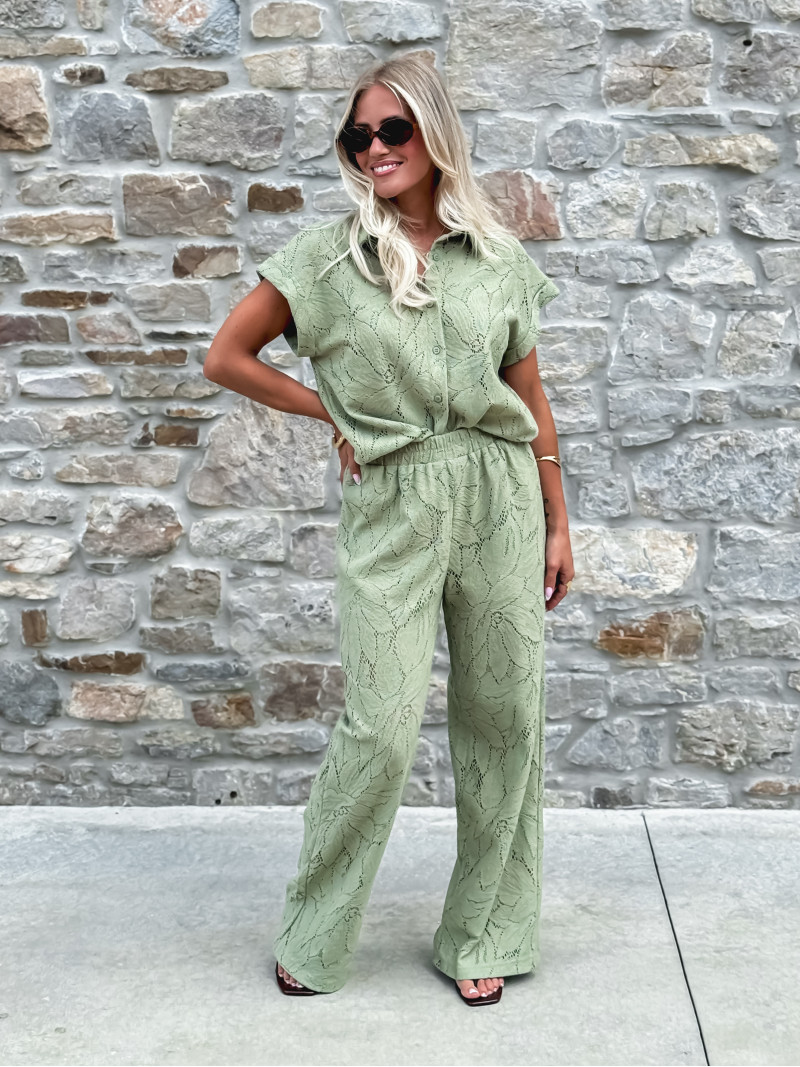 Pantalon Orianne - Kaki