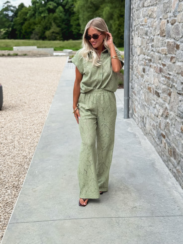 Pantalon Orianne - Kaki