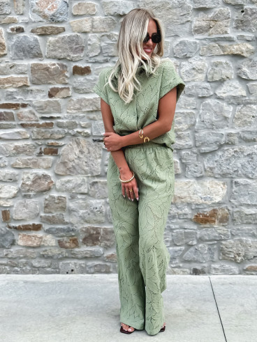 Pantalon Orianne - Kaki