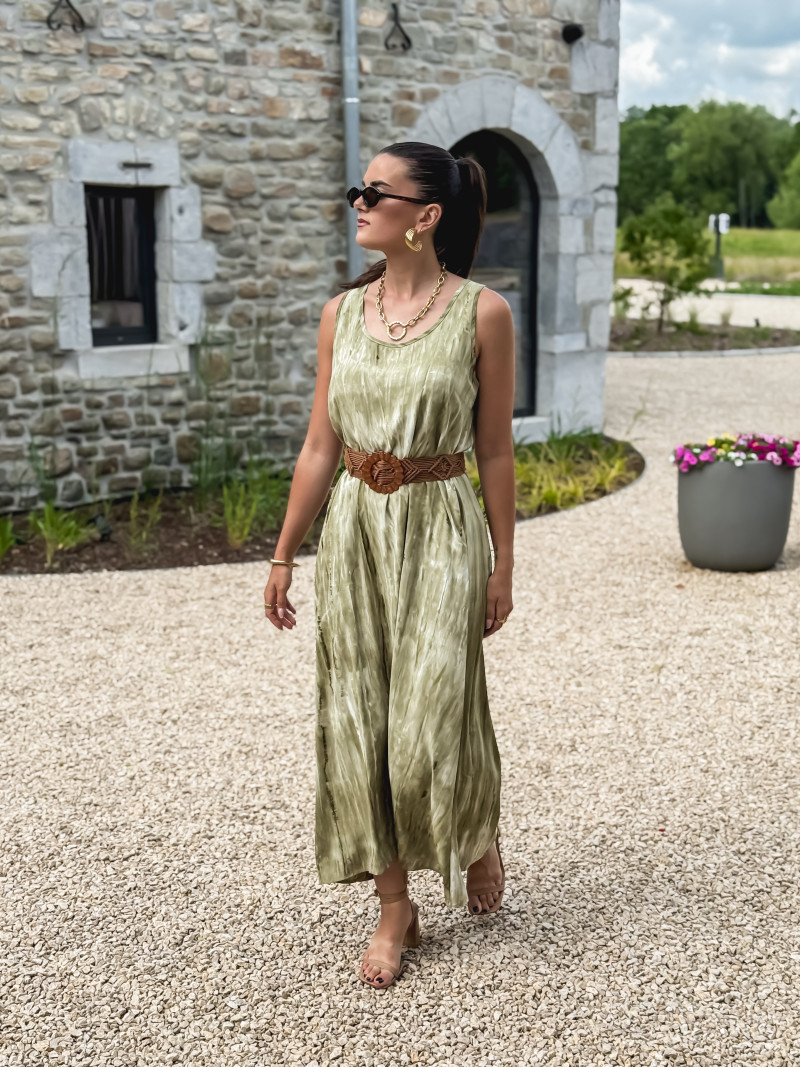 Robe longue Selah - Kaki