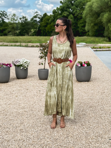 Robe longue Selah - Kaki