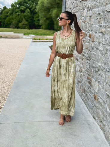 Robe longue Selah - Kaki