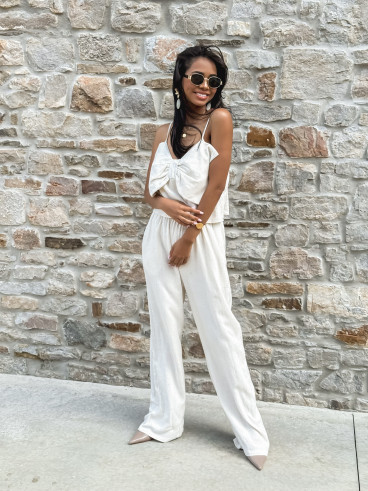 Combinaison pantalon Alayna - Beige