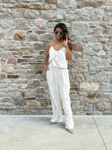 Combinaison pantalon Alayna - Beige