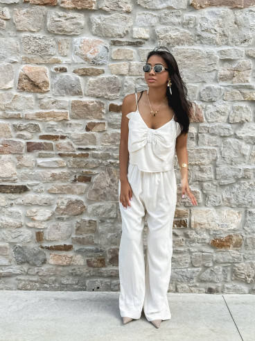 Combinaison pantalon Alayna - Beige