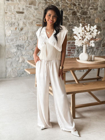 Pantalon Lévanna - Ecru