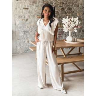 Pantalon Lévanna - Ecru