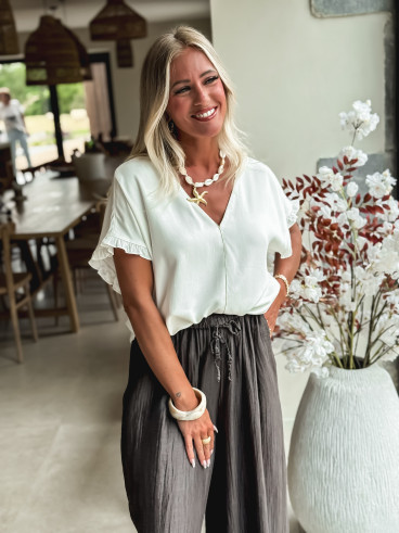 Blouse Elissa - Blanc