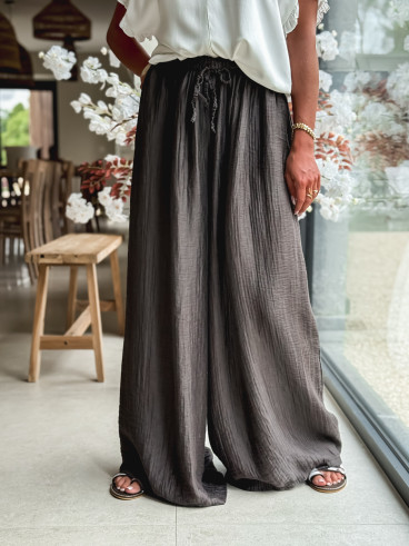 Pantalon Auxane - Chocolat