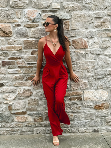 Combinaison pantalon Mollia - Brique