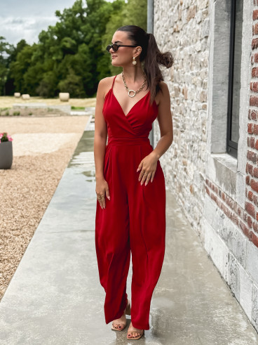 Combinaison pantalon Mollia - Brique