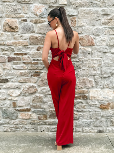 Combinaison pantalon Mollia - Brique