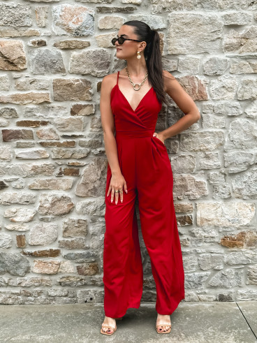 Combinaison pantalon Mollia - Brique
