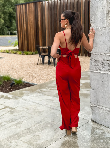 Combinaison pantalon Mollia - Brique