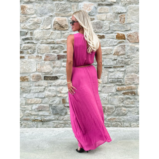 Robe longue Emiliane - Violet