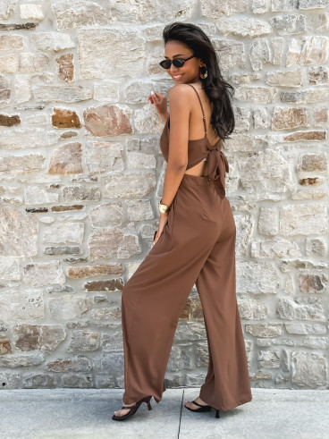 Combinaison pantalon Mollia - Chocolat