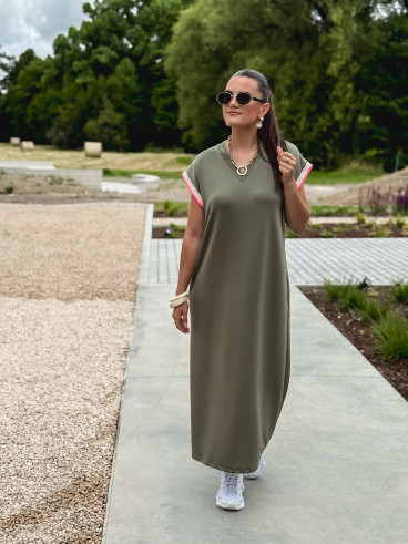 Robe longue Sayana - Kaki