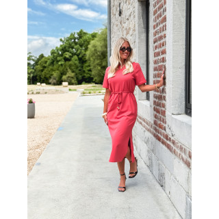 Robe longue Gianina - Terracotta