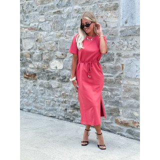 Robe longue Gianina - Terracotta