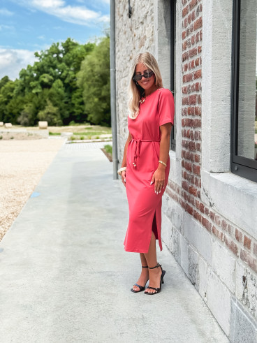 Robe longue Gianina - Terracotta
