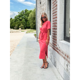 Robe longue Gianina - Terracotta