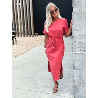 Robe longue Gianina - Terracotta