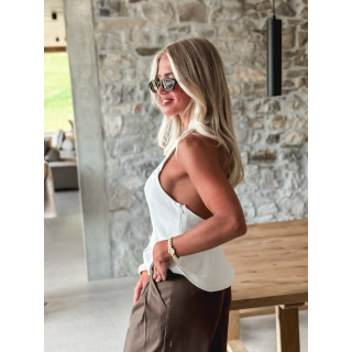 Blouse Nickie - Blanc