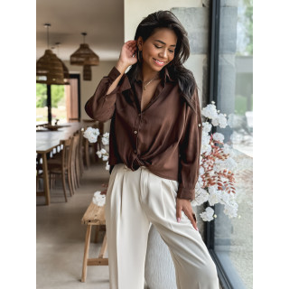 Chemise Ivane - Chocolat
