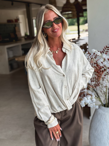 Chemise Ivane - Beige
