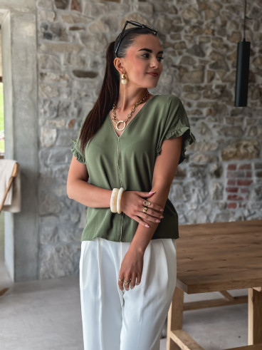 Blouse Elissa - Kaki