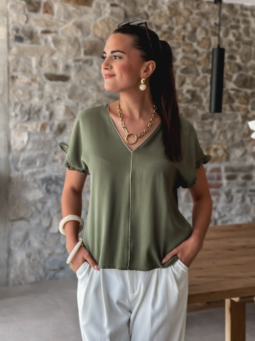 Blouse Elissa - Kaki