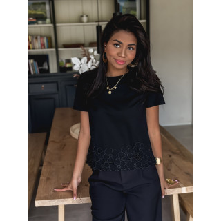 T-shirt Nabelle - Noir