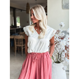 T-shirt Sanela - Blanc