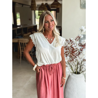 T-shirt Sanela - Blanc