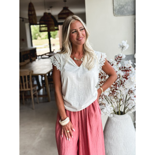 T-shirt Sanela - Blanc