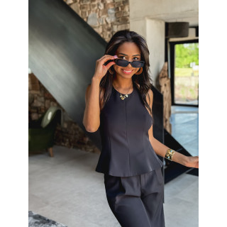 Blouse Nickie - Noir