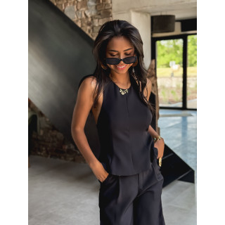 Blouse Nickie - Noir