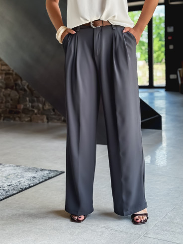 Pantalon Milane - Gris Foncé