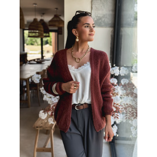 Gilet Dalia - Marron