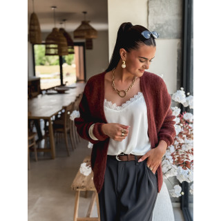 Gilet Dalia - Marron