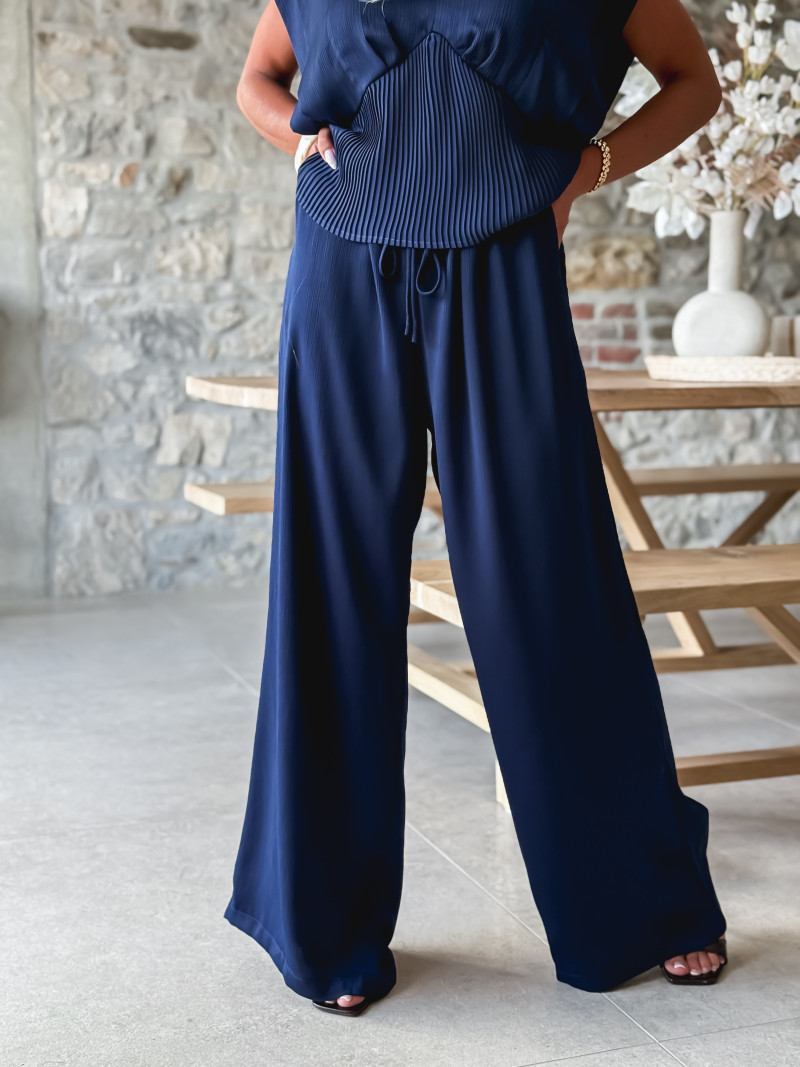 Pantalon Lévanna - Bleu marine