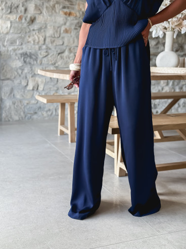 Pantalon Lévanna - Bleu marine