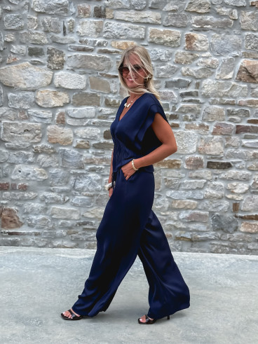 Pantalon Lévanna - Bleu marine